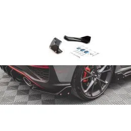 Maxton Rear Side Splitters V.1 + Flaps Hyundai I30 N Hatchback Mk3 Facelift Gloss Black, Nouveaux produits maxton-design