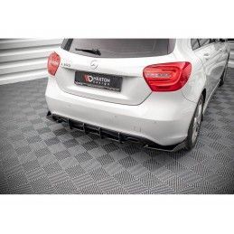 Maxton Street Pro Rear Diffuser Mercedes-Benz A W176 Black-Red, Nouveaux produits maxton-design