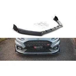 Maxton Front Splitter V.4 + Flaps Ford Fiesta ST / ST-Line Gloss Black, Nouveaux produits maxton-design