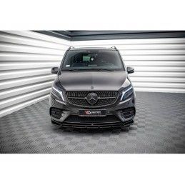 Maxton Front Splitter V.5 Mercedes-Benz V-Class AMG-Line W447 Facelift Gloss Black, Nouveaux produits maxton-design