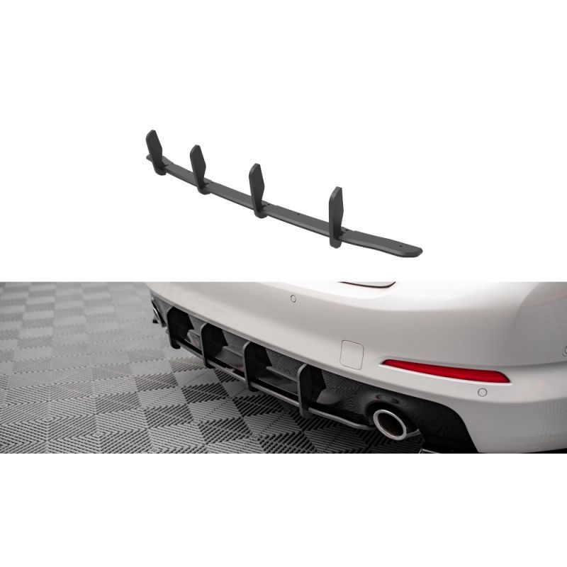 Maxton Street Pro Rear Diffuser BMW 5 G30 Black, Nouveaux produits maxton-design