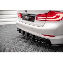 Maxton Street Pro Rear Diffuser BMW 5 G30 Black, Nouveaux produits maxton-design