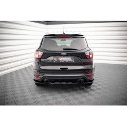 Maxton Central Rear Splitter for Ford Escape ST-Line Mk3 Gloss Black, Nouveaux produits maxton-design