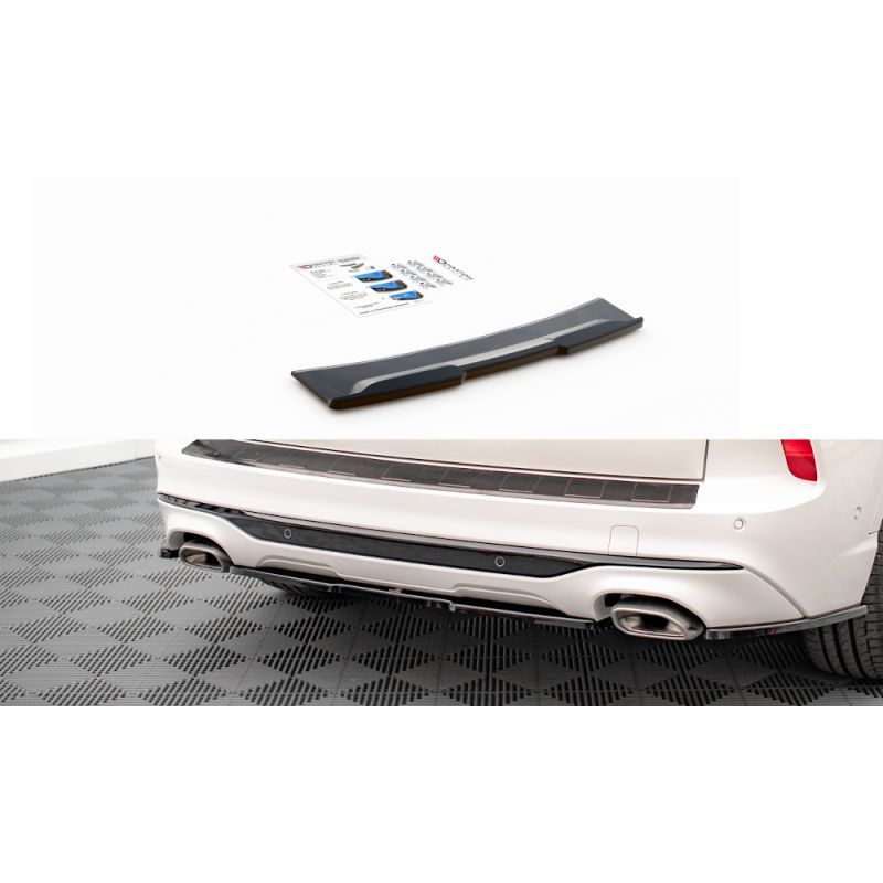 Maxton Central Rear Splitter for Ford Kuga ST-Line Mk3 Gloss Black, Nouveaux produits maxton-design