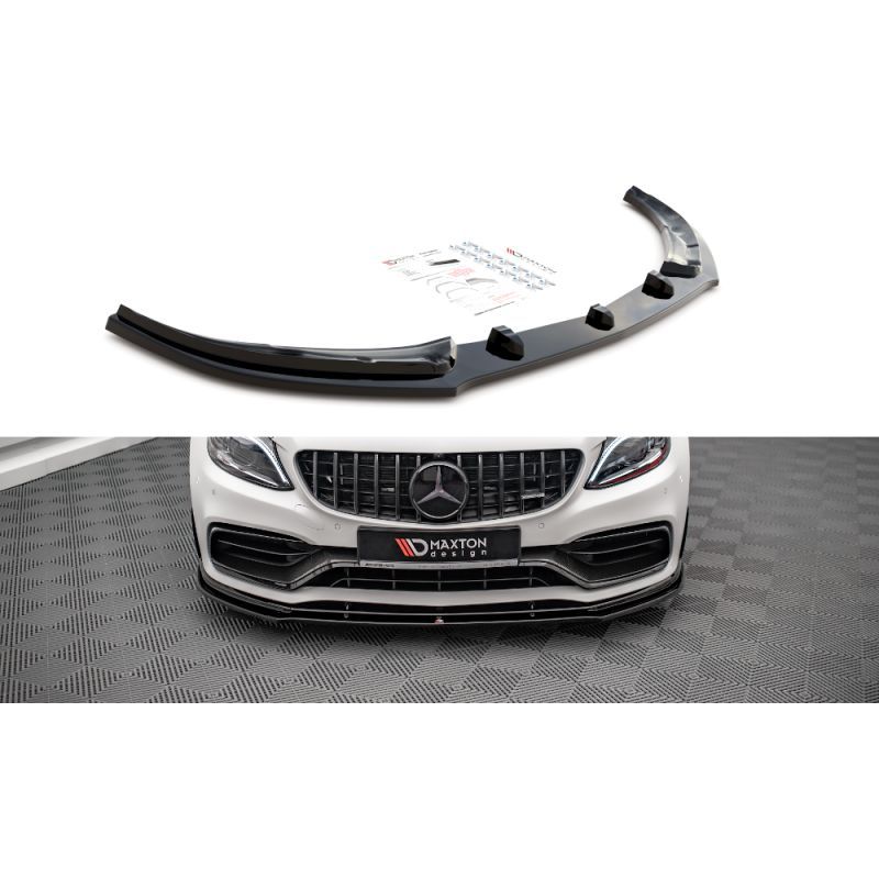 Maxton Front Splitter V.1 Mercedes-AMG C63 Coupe C205 Facelift Gloss Black, Nouveaux produits maxton-design