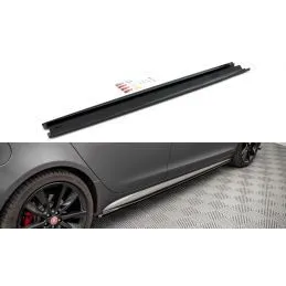 Maxton Side Skirts Diffusers Jaguar XF R-Sport Mk2 Gloss Black, Nouveaux produits maxton-design