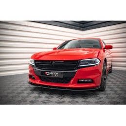 Maxton Street Pro Front Splitter Dodge Charger RT Mk7 Facelift Black, Nouveaux produits maxton-design