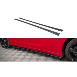 Maxton Street Pro Side Skirts Diffusers Dodge Charger RT Mk7 Facelift Black-Red, Nouveaux produits maxton-design