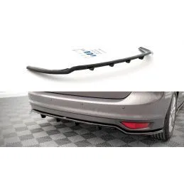 Maxton Central Rear Splitter (with vertical bars) Ford C-Max Mk2 Gloss Black, Nouveaux produits maxton-design