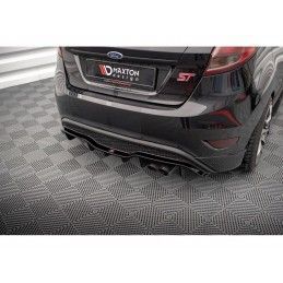 Maxton Rear Valance Ford Fiesta ST (5 door version) Mk7 Facelift Gloss Black, Nouveaux produits maxton-design