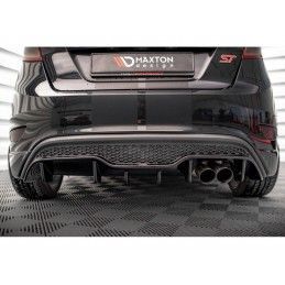 Maxton Rear Valance Ford Fiesta ST (5 door version) Mk7 Facelift Gloss Black, Nouveaux produits maxton-design