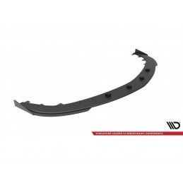 Maxton Street Pro Front Splitter V.1 + Flaps Mazda 3 MPS Mk1 Black-Red + Gloss Flaps, Nouveaux produits maxton-design