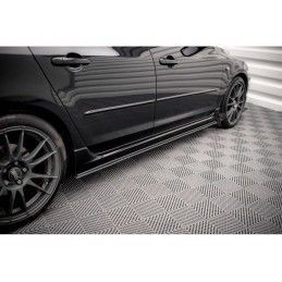 Maxton Street Pro Side Skirts Diffusers Mazda 3 MPS Mk1 Black, Nouveaux produits maxton-design