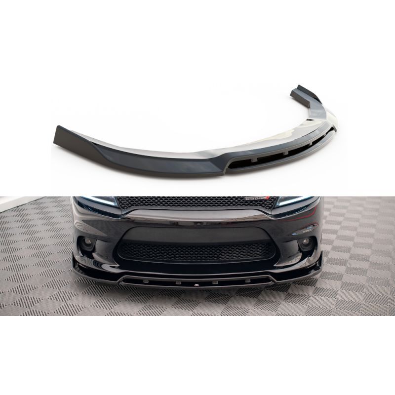 Maxton Front Splitter V.1 Dodge Charger SRT Mk7 Facelift Gloss Black, Nouveaux produits maxton-design