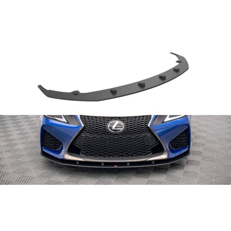 Maxton Street Pro Front Splitter Lexus GS F Mk4 Facelift Black-Red, Nouveaux produits maxton-design