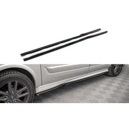 Maxton Side Skirts Diffusers Ford Transit Custom ST-Line Mk1 Facelift Gloss Black, Nouveaux produits maxton-design