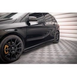 Maxton Side Skirts Diffusers Mercedes-Benz B W246 Facelift Gloss Black, Nouveaux produits maxton-design