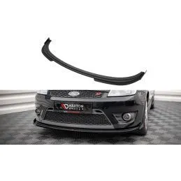 Maxton Street Pro Front Splitter V.1 + Flaps Ford Fiesta ST Mk6 Black-Red + Gloss Flaps, Nouveaux produits maxton-design