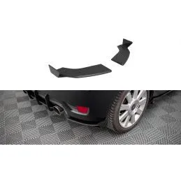 Maxton Street Pro Rear Side Splitters + Flaps Ford Fiesta ST Mk6 Black + Gloss Flaps, Nouveaux produits maxton-design