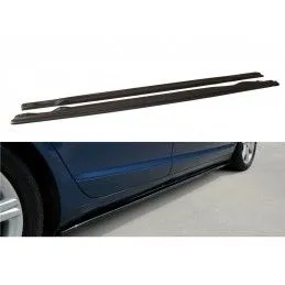 Maxton SIDE SKIRTS DIFFUSERS AUDI A6 C6 S-LINE (PREFACE/FACELIFT) Gloss Black, Nouveaux produits maxton-design