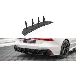 Maxton Street Pro Rear Diffuser Audi RS7 C8 / RS6 C8 Black-Red, Nouveaux produits maxton-design