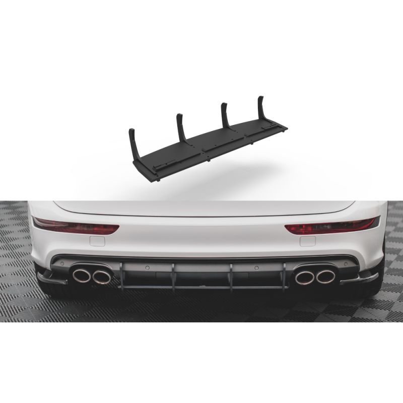 Maxton Street Pro Rear Diffuser Audi SQ5 Mk1 (8R) Black, Nouveaux produits maxton-design