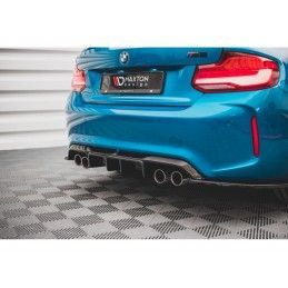 Maxton Rear Valance BMW M2 F87 Gloss Black, Nouveaux produits maxton-design