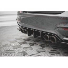 Maxton Street Pro Rear Diffuser BMW M4 F82 Black-Red, Nouveaux produits maxton-design