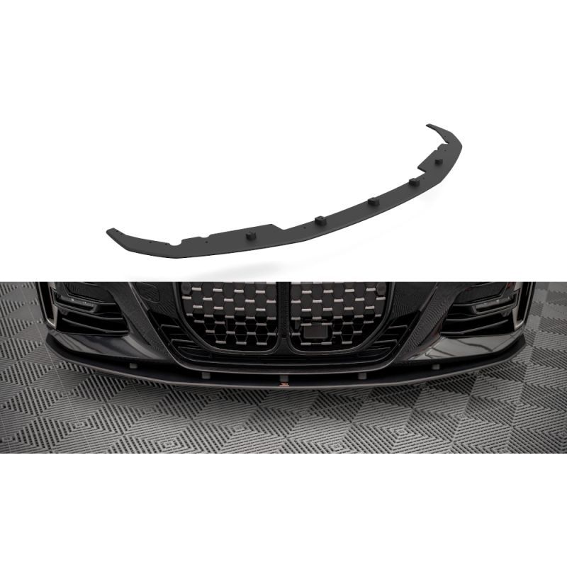 Maxton Street Pro Front Splitter BMW 4 M-Pack G22 Black-Red, Nouveaux produits maxton-design