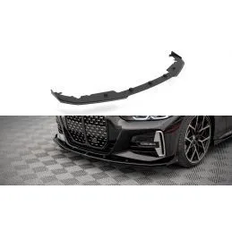 Maxton Street Pro Front Splitter + Flaps BMW 4 M-Pack G22 Black-Red + Gloss Flaps, Nouveaux produits maxton-design