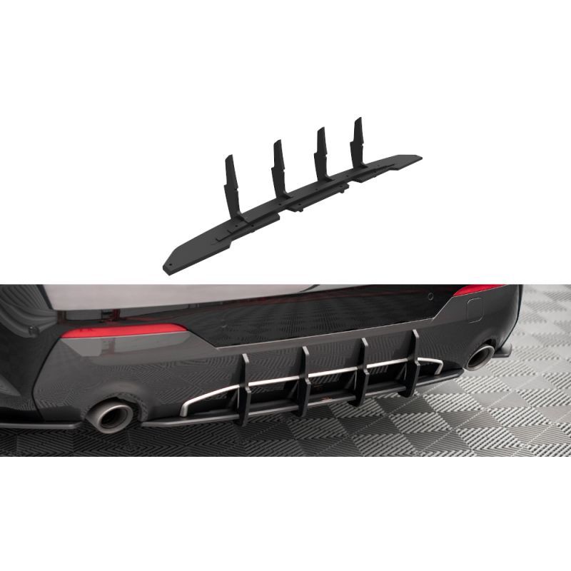 Maxton Street Pro Rear Diffuser BMW 4 M-Pack G22 Red, Nouveaux produits maxton-design