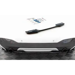 Maxton Central Rear Splitter for BMW X1 M-Pack F48 Gloss Black, Nouveaux produits maxton-design