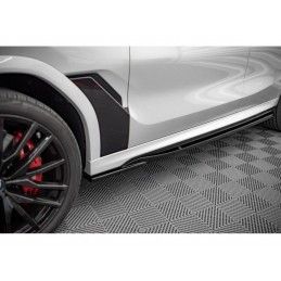 Maxton Side Skirts Diffusers BMW X6 M-Pack G06 Gloss Black, Nouveaux produits maxton-design