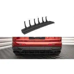 Maxton Street Pro Rear Diffuser Audi SQ7 /Q7 S-Line Mk2 (4M) Facelift Black, Nouveaux produits maxton-design