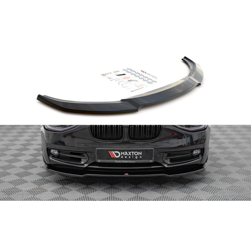 Maxton Front Splitter V.1 BMW 1 F20 Gloss Black, Nouveaux produits maxton-design