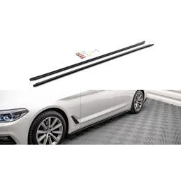 Maxton Side Skirts Diffusers BMW 5 G30 Gloss Black, Nouveaux produits maxton-design