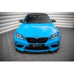 Maxton Street Pro Front Splitter BMW M2 Competition F87 Black-Red, Nouveaux produits maxton-design