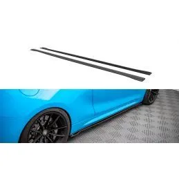 Maxton Street Pro Side Skirts Diffusers BMW M2 F87 Black-Red, Nouveaux produits maxton-design