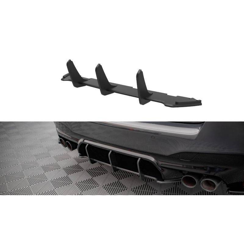 Maxton Street Pro Rear Diffuser BMW M5 F90 Red, Nouveaux produits maxton-design