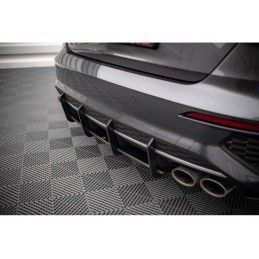 Maxton Street Pro Rear Diffuser Audi S3 Sedan 8Y Black, Nouveaux produits maxton-design