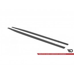 Maxton Street Pro Side Skirts Diffusers Audi RS3 Sedan 8Y Black-Red, Nouveaux produits maxton-design