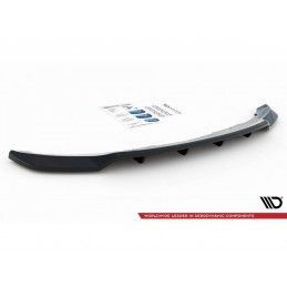 Maxton Central Rear Splitter (with vertical bars) BMW i3 Mk1 Facelift Gloss Black, Nouveaux produits maxton-design