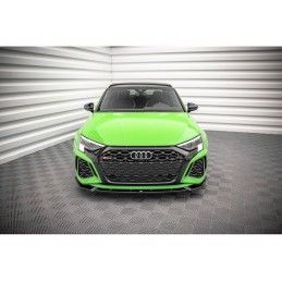 Maxton Front Splitter V.1 Audi RS3 8Y Gloss Black, Nouveaux produits maxton-design