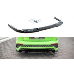 Maxton Central Rear Splitter Audi RS3 Sedan 8Y Gloss Black, Nouveaux produits maxton-design