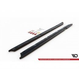 Maxton Side Skirts Diffusers Audi A3 Sportback 8V Gloss Black, Nouveaux produits maxton-design