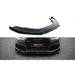 Maxton Front Splitter Audi A6 RS6 Look C7 Gloss Black, Nouveaux produits maxton-design