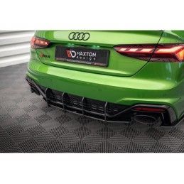 Maxton Street Pro Rear Diffuser Audi RS5 F5 Facelift Black-Red, Nouveaux produits maxton-design