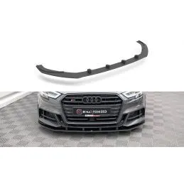 Maxton Street Pro Front Splitter Audi S3 Sportback 8V Facelift Black, Nouveaux produits maxton-design