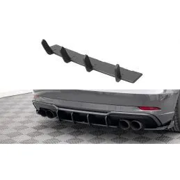 Maxton Street Pro Rear Diffuser Audi S3 Sportback 8V Facelift Black-Red, Nouveaux produits maxton-design