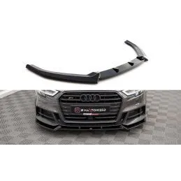 Maxton Front Splitter V.1 Audi S3 Sportback 8V Facelift Gloss Black, Nouveaux produits maxton-design